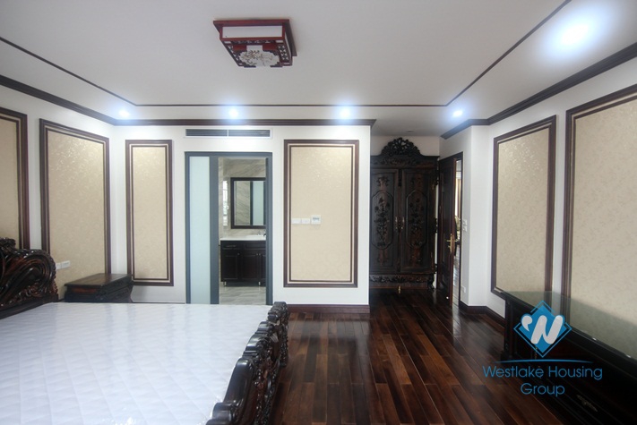 Large apartment in the topfloor with luxury design for rent in Tay Ho district
